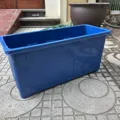 Chậu trồng cây chữ nhật lớn – Màu xanh, ghi, đen kích thước 64x26x30 cm - Ảnh 5