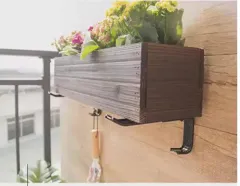 Combo bộ chậu trồng cây và giá treo xinh xắn