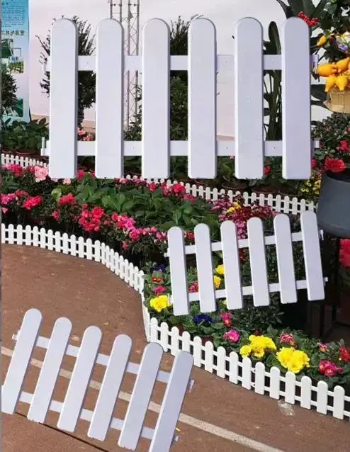 Sử dụng hàng rào để rào bồn hoa