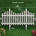 Hàng rào nhựa trang trí sân vườn phong cách Châu Âu - Ảnh 11