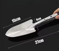 Xẻng Làm Vườn Cầm Tay Bằng Thép Không Gỉ - Ảnh 4